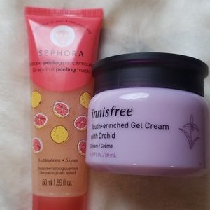 Face mask and moisturizer